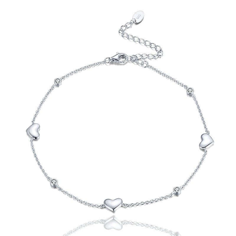 Silver Ankle Bracelet